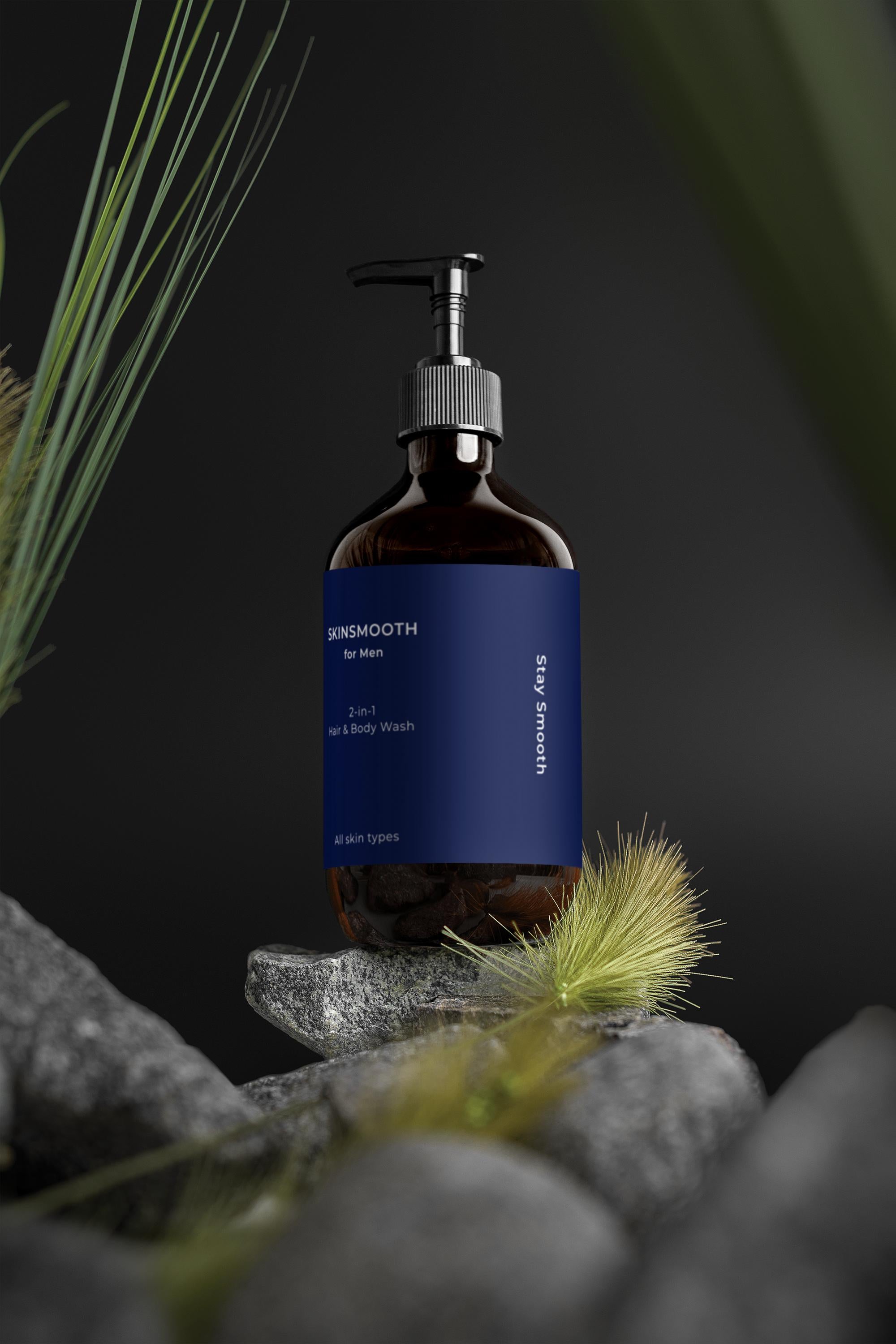 Skinsmooth for Men 2-in-1 Hair & Body Wash