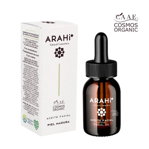 Arahi Aceite Facial 200 ML Flesje met Pipet en Draaidop