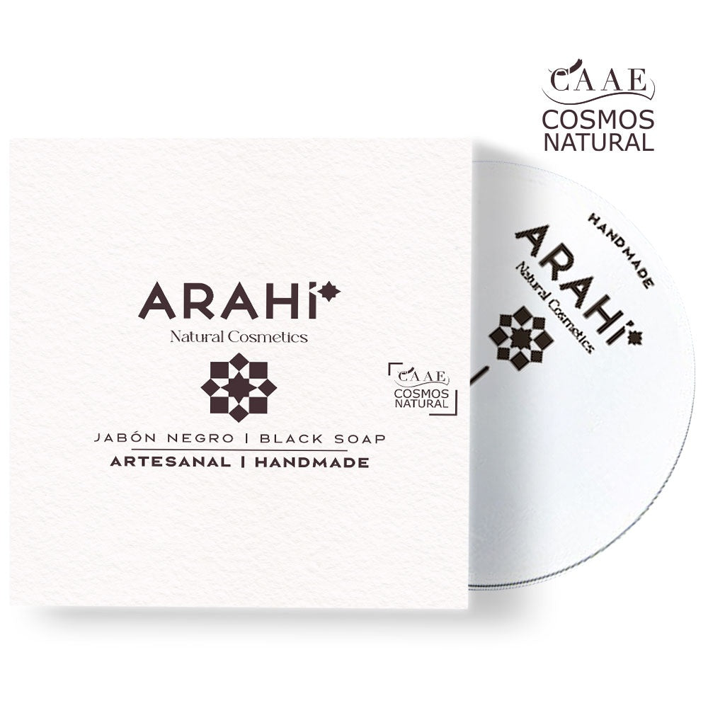 Arahi Jambo Negro Black Soap Handmade in een Blik