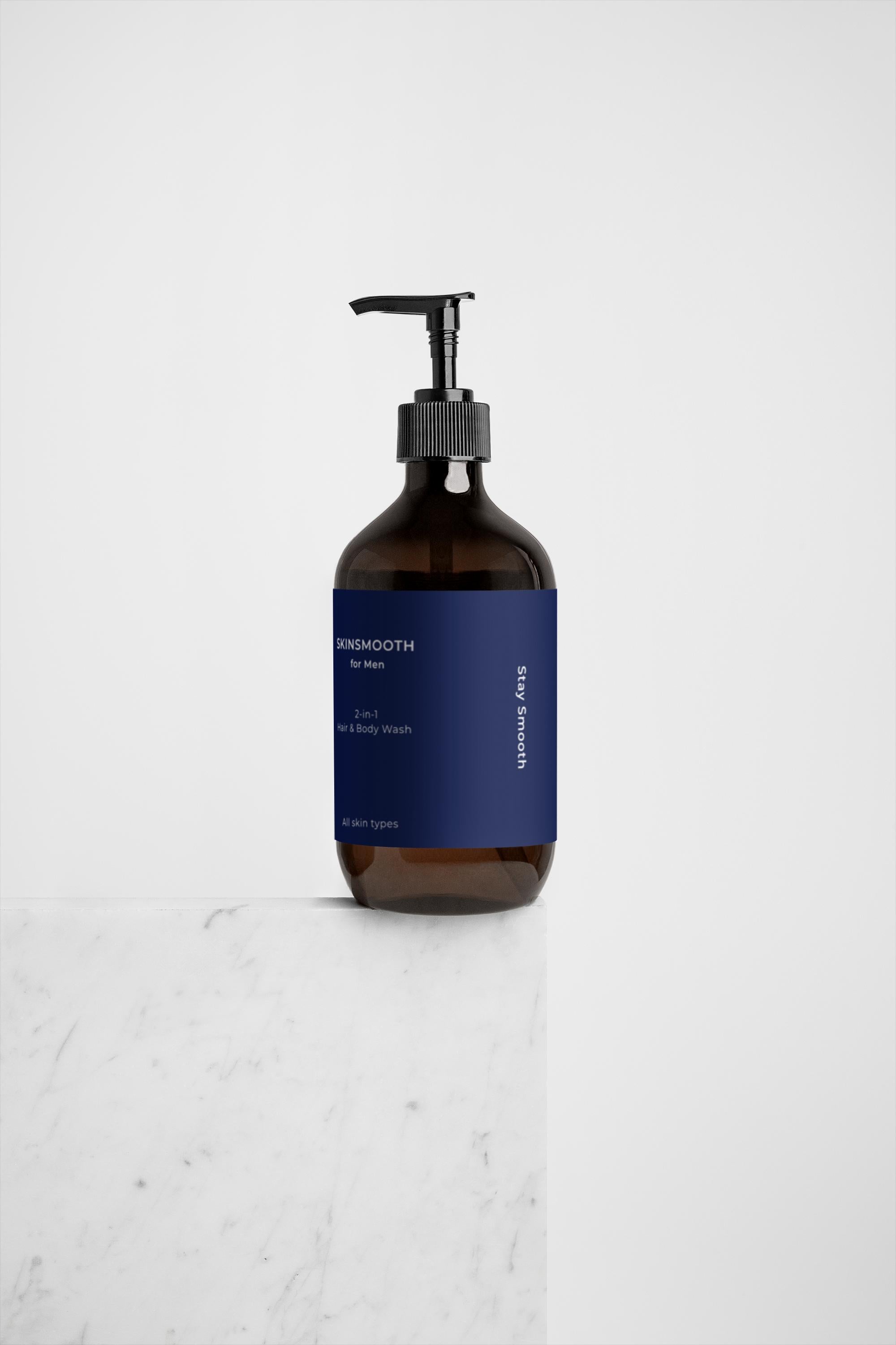 Skinsmooth for Men 2-in-1 Hair & Body Wash