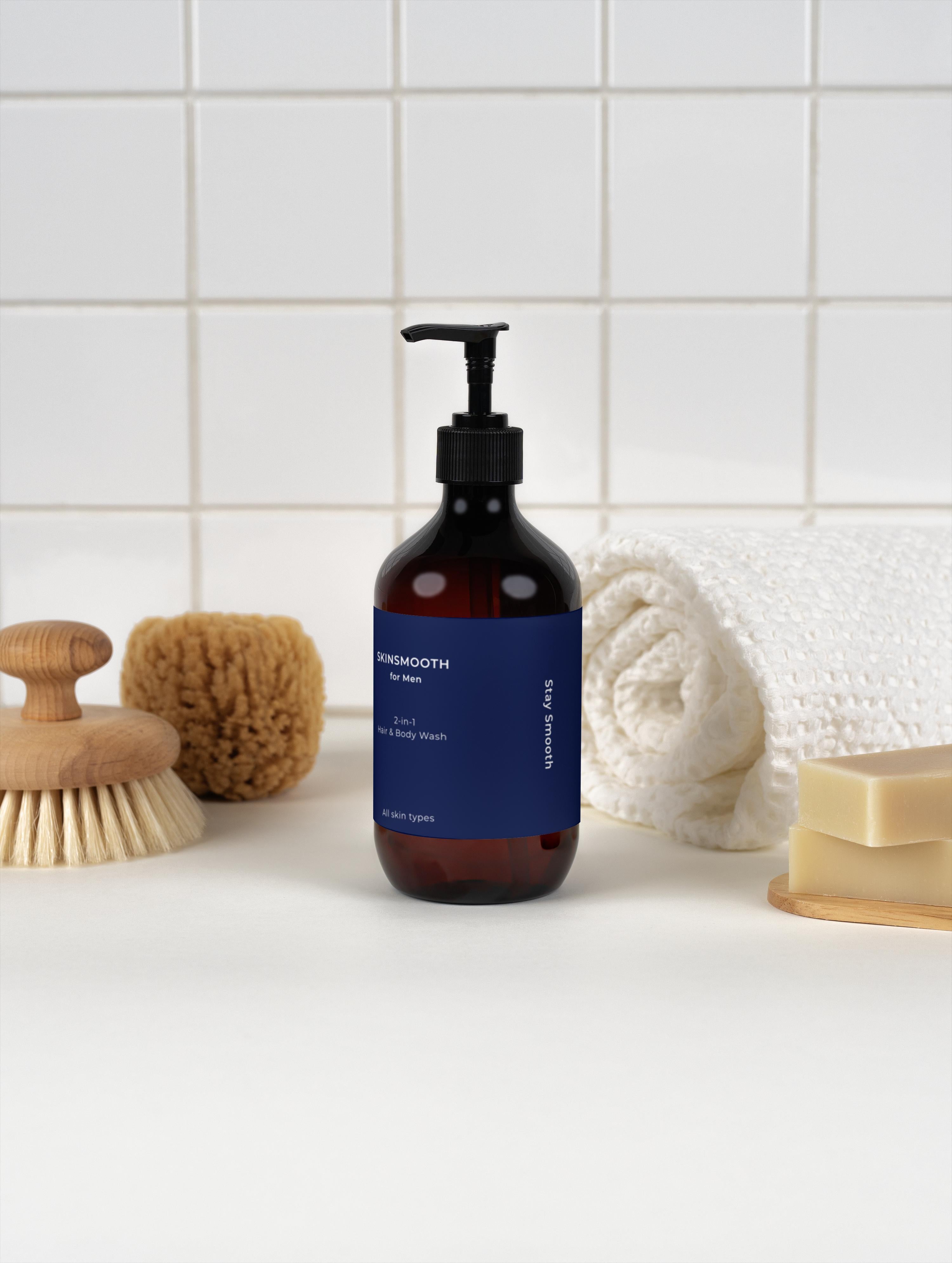 Skinsmooth for Men 2-in-1 Hair & Body Wash