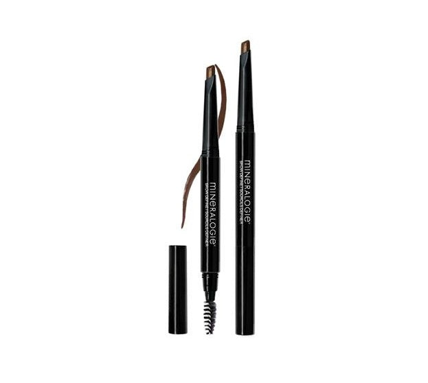 Mineralogie Brow Defien Dark Brunette Stift met draai dopje