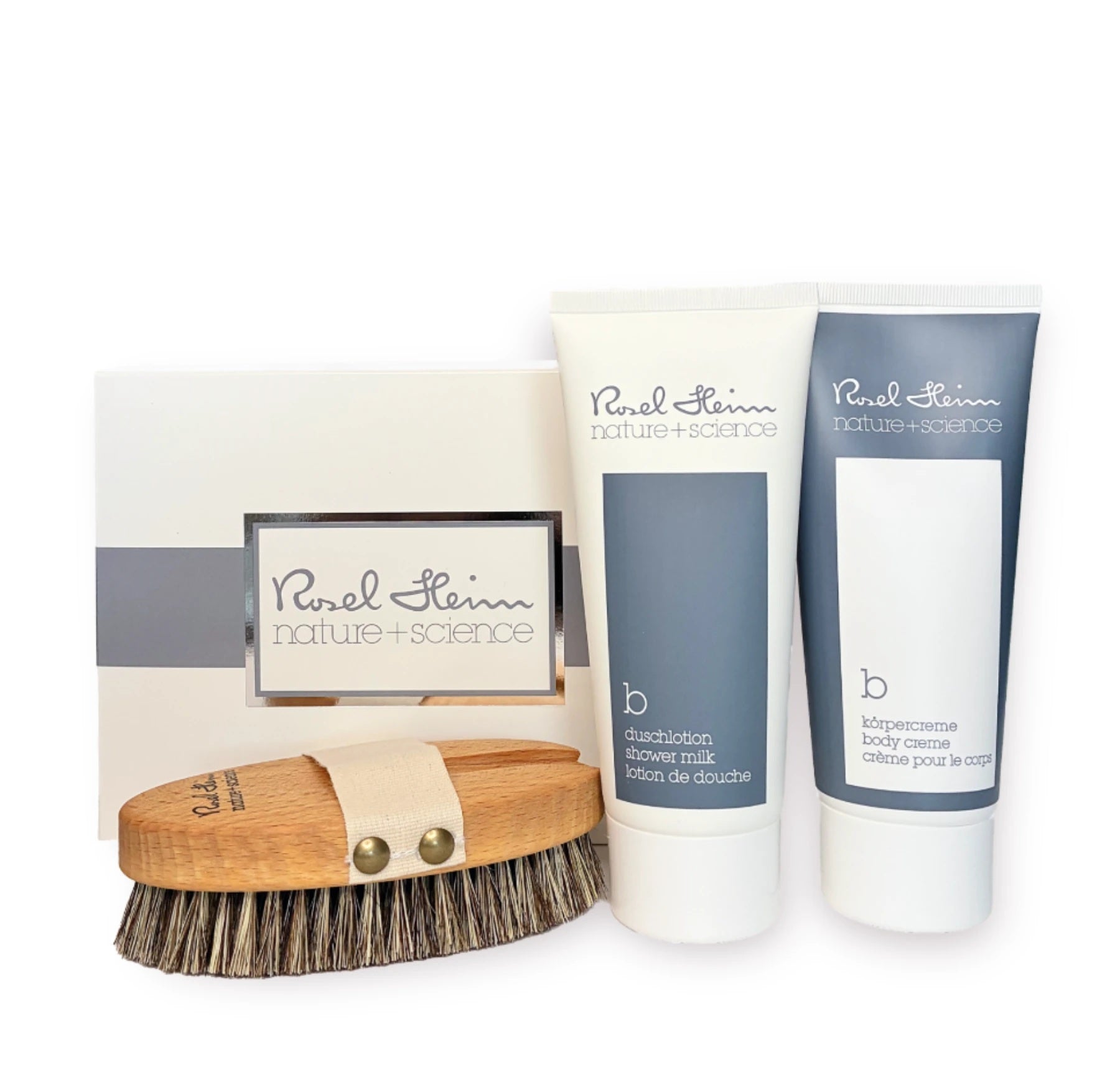 Rosel Heim Geschenken Set Body met Borstel knijp tube
