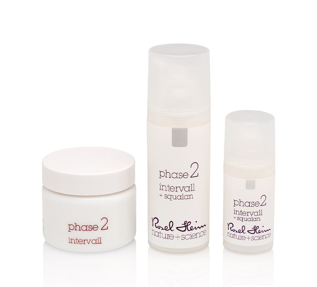 Rosel Heim Phase 2 Intervall Squalaan 50 ML en 15 ML in potje en Pompfles groot en klein